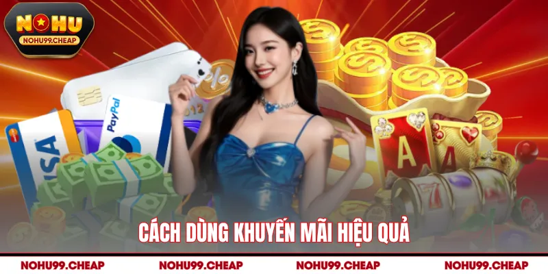 Cách dùng khuyến mãi hiệu quả